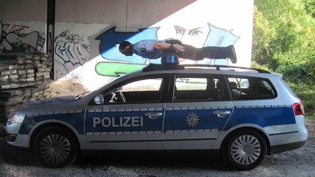 Polizei-Planking